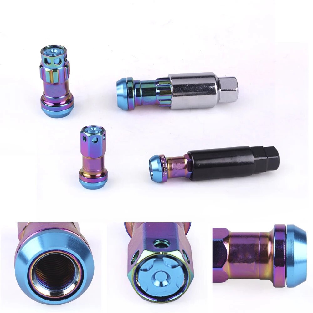 Lock Racing style - écrous antivol en aluminium