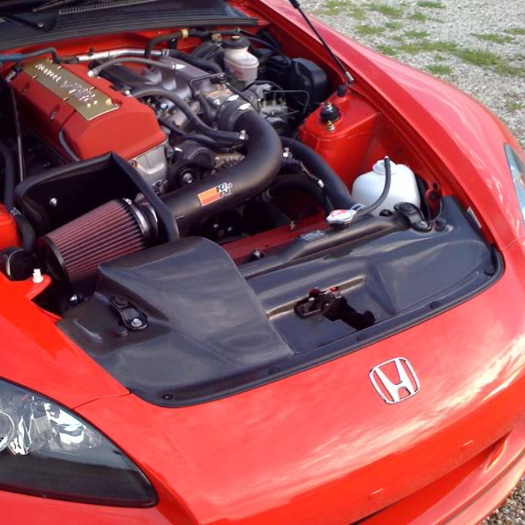 HONDA S2000 - Panneau de refroidissement en fibre de carbone
