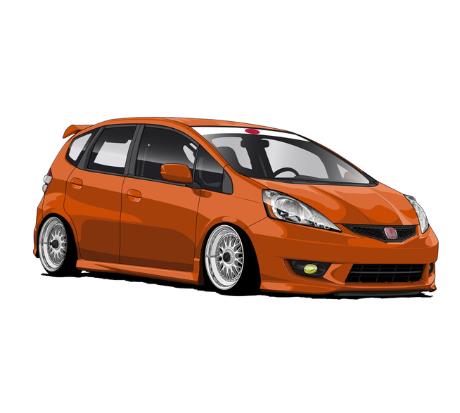 HONDA Tuned - Collection de désodorisants habitacle