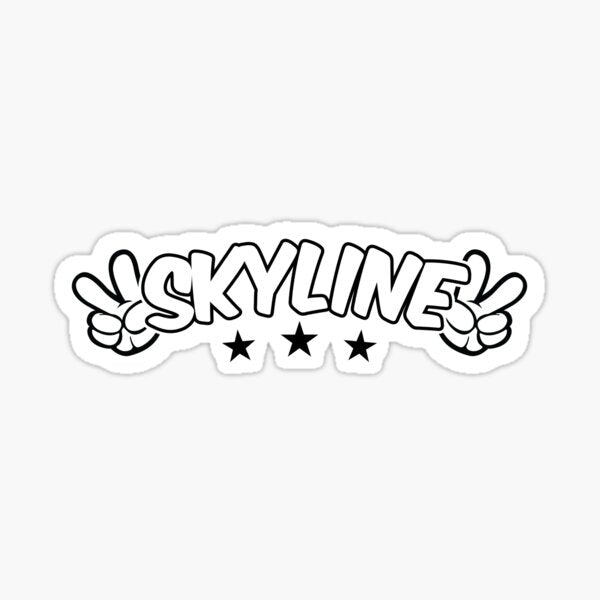 NISSAN SKYLINE - Collection de Stickers