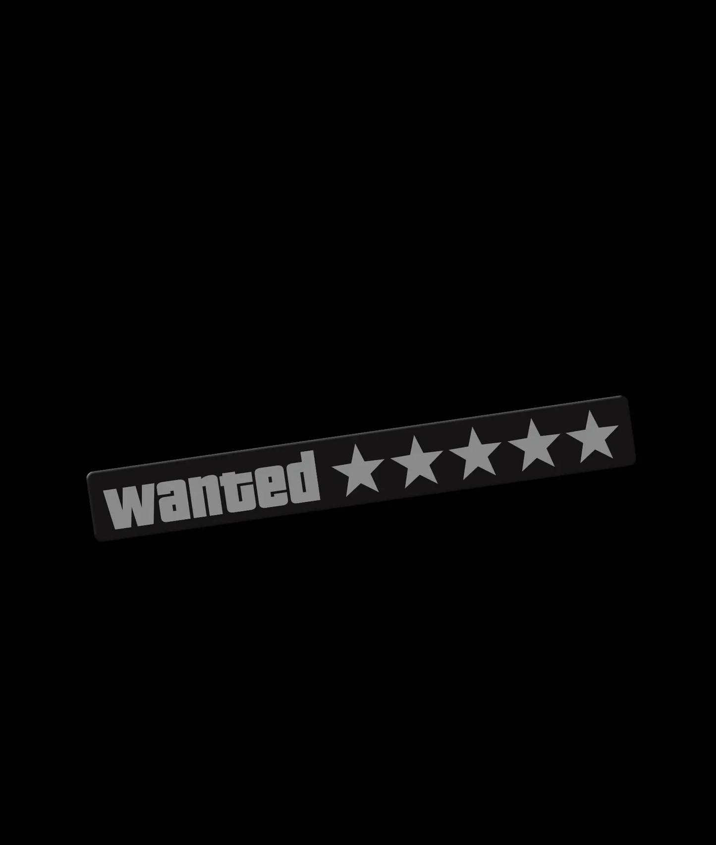 Wanted - Sticker lumineux