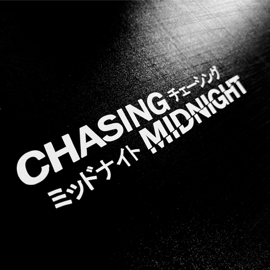 CHASING MIDNIGHT KANJI - Sticker