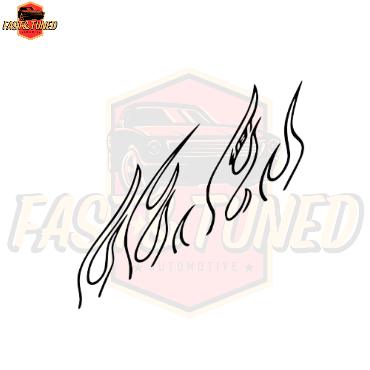 déco flamme pour voiture