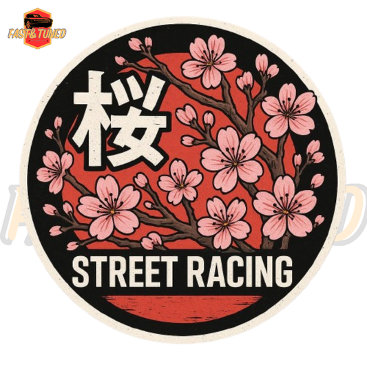 Autocollant street racing sakura