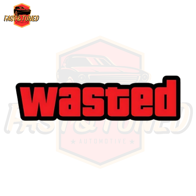 Sticker Grand theft auto - wasted