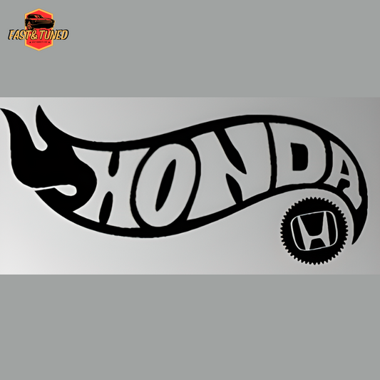 HONDA HOTWHEELS STYLE - Sticker