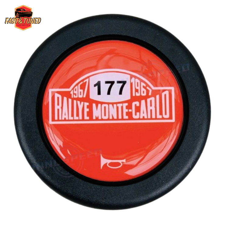 RALLYE MONTE-CARLO - Bouton de klaxon vintage