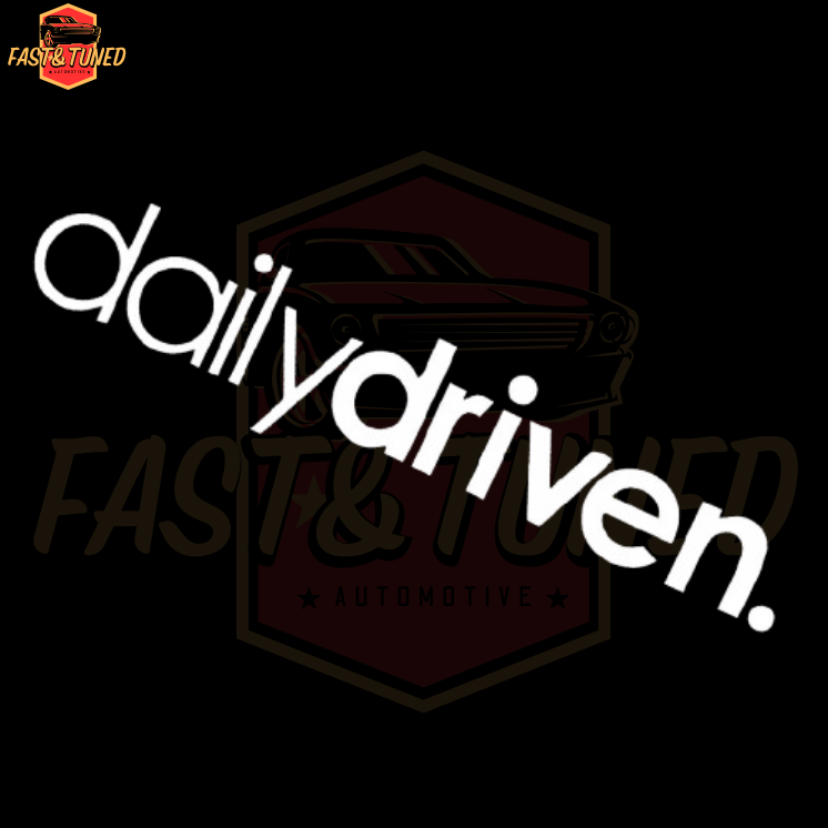 Daily Driven. - Sticker