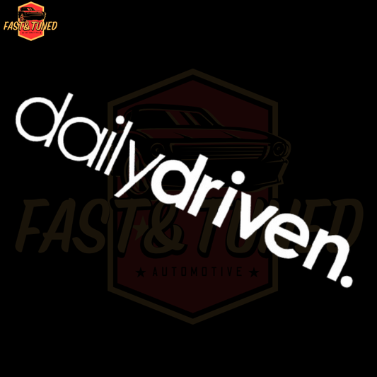 Daily Driven. - Sticker