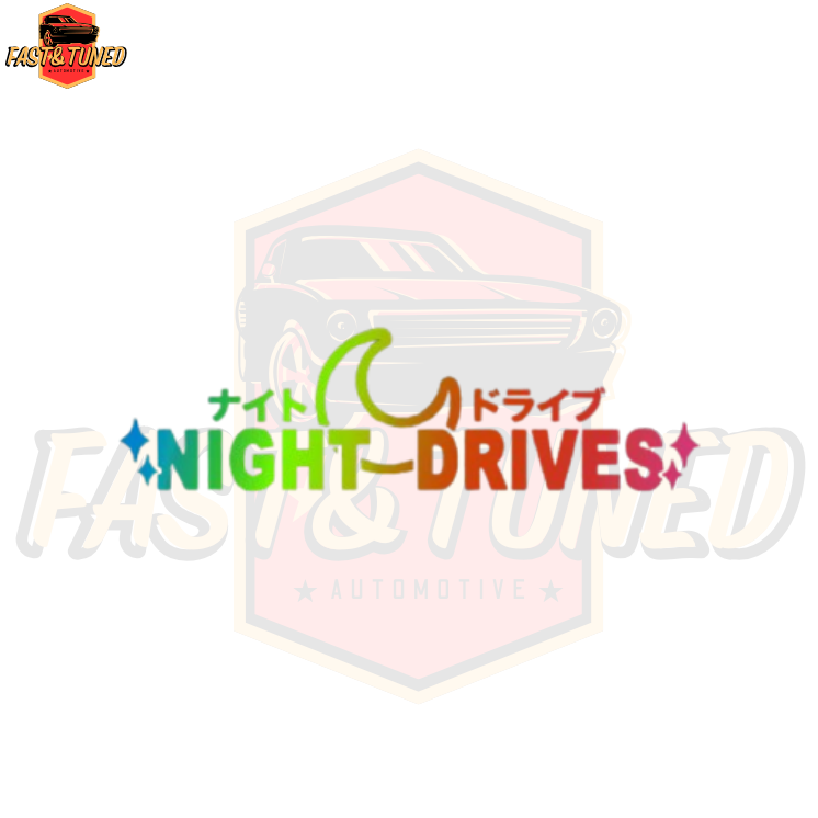 NIGHT DRIVES - Sticker