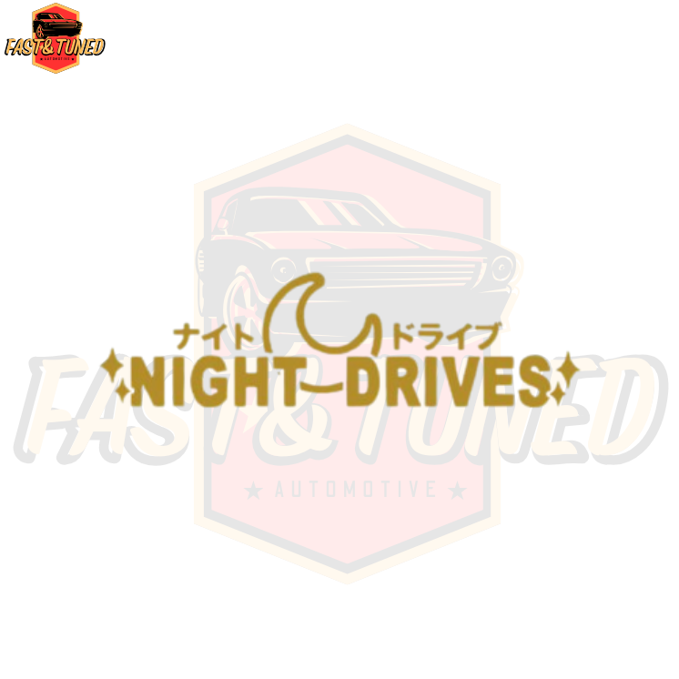 NIGHT DRIVES - Sticker