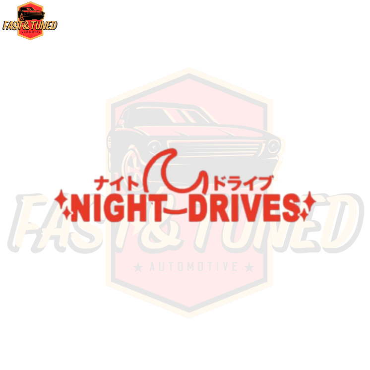 NIGHT DRIVES - Sticker