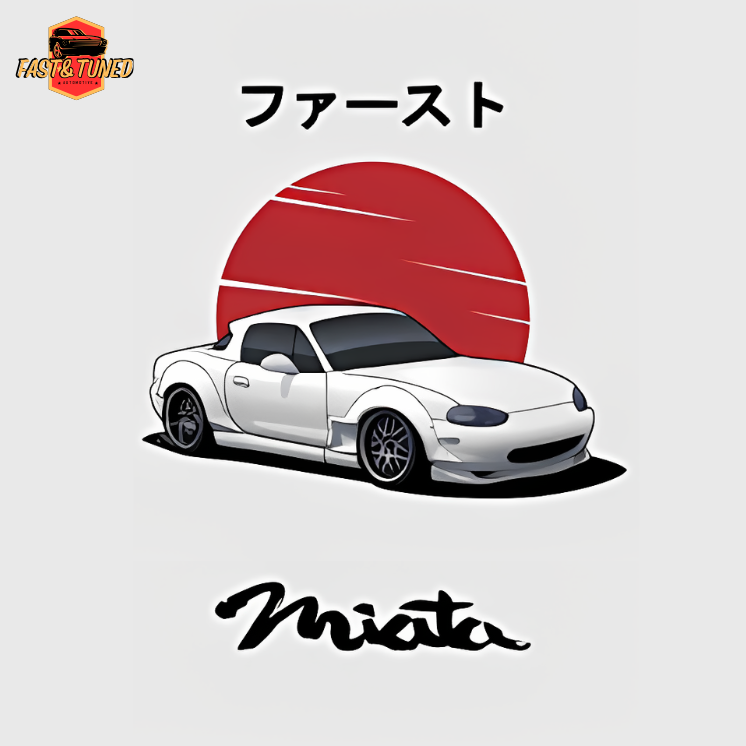 sticker JDM miata