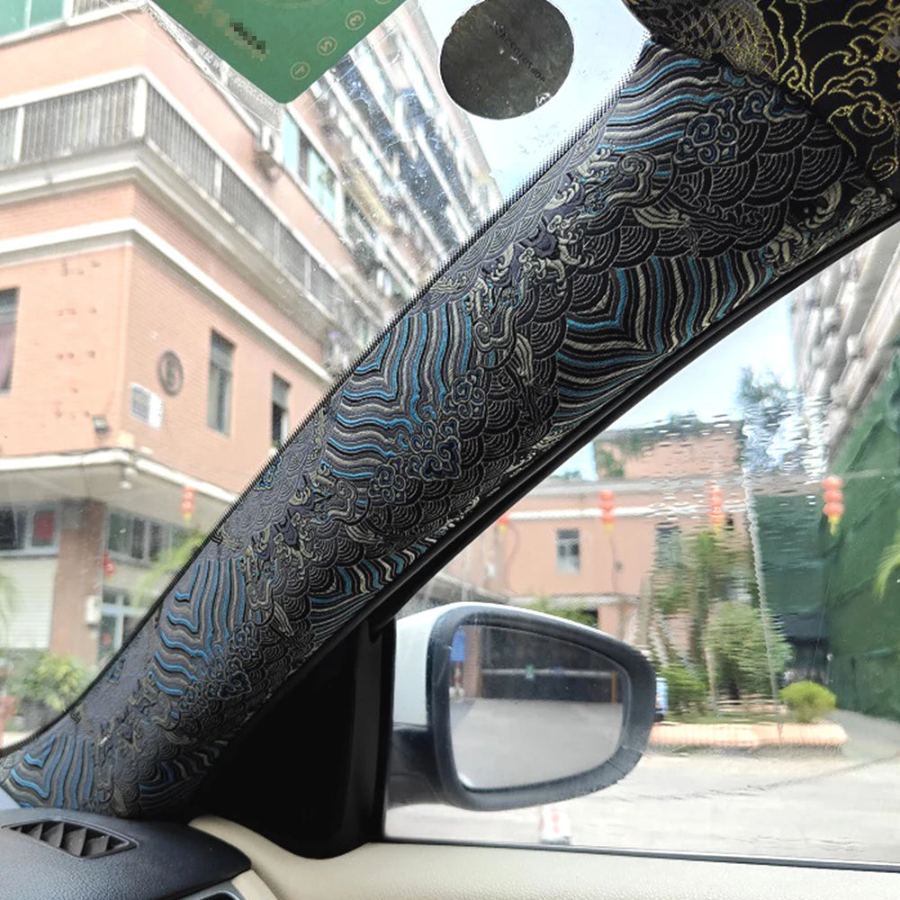 Tissu autocollant pour personnalisation JDM habitacle automobile