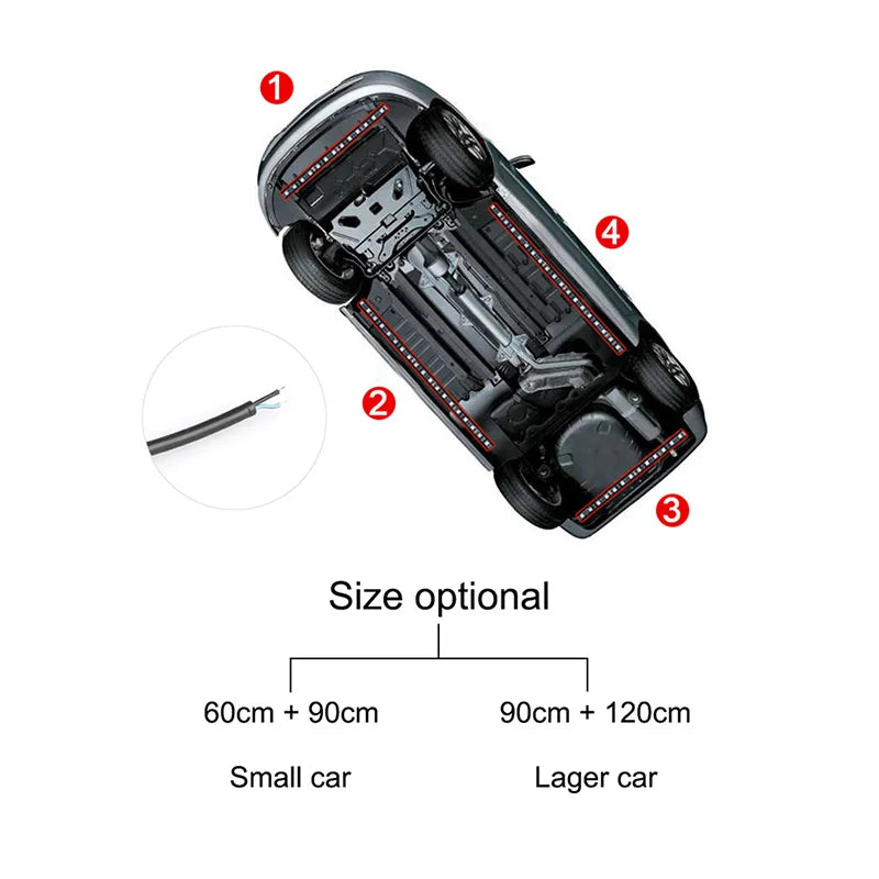 KIT LED sous caisse pour voiture