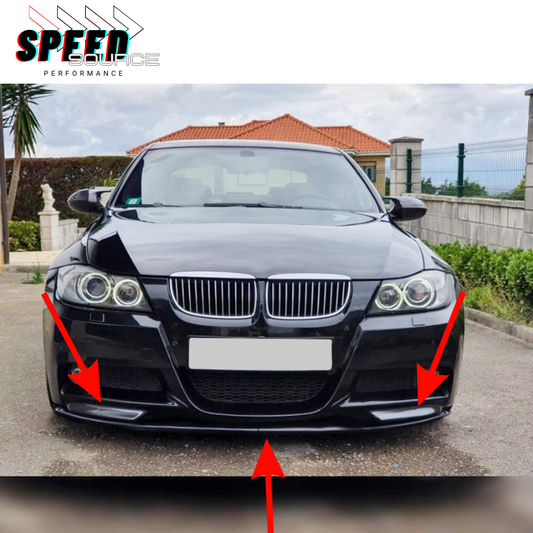 BMW série 3 E90/91 - M-tech style kit lame avant et splitters