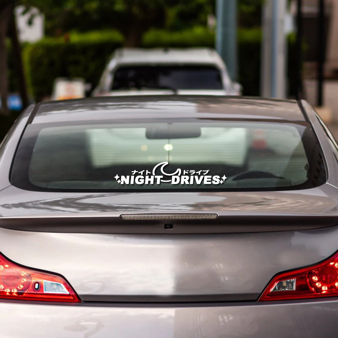 NIGHT DRIVES - Sticker