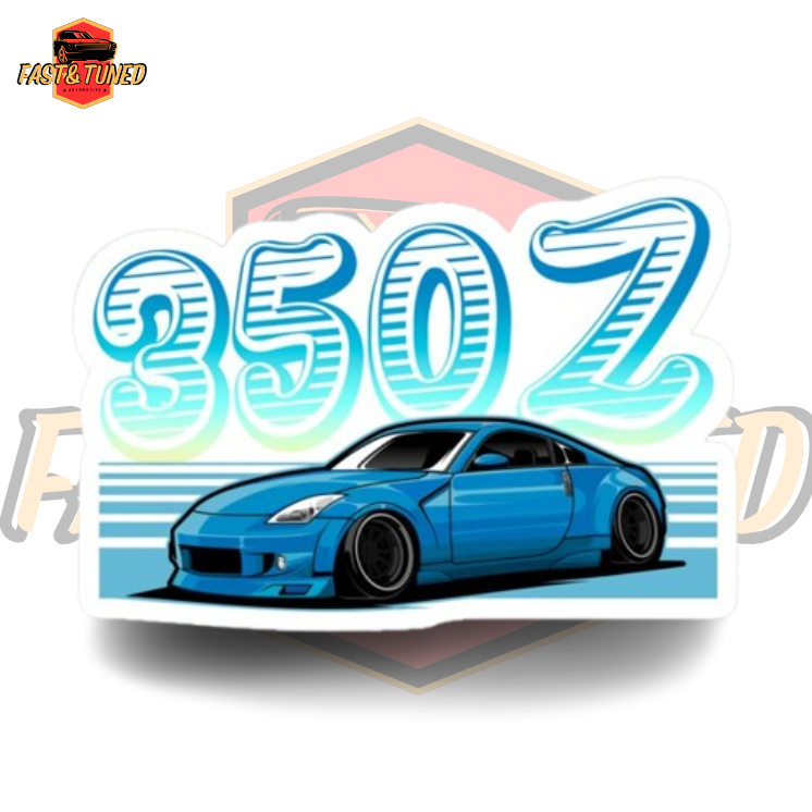 Autocollant 350Z retro