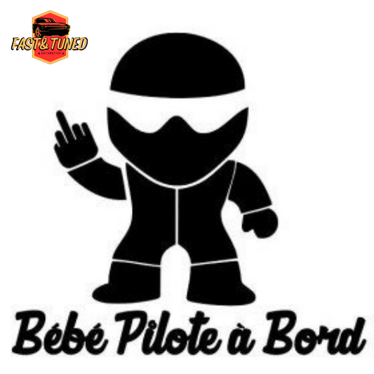 BÉBÉ PILOTE A BORD - Sticker