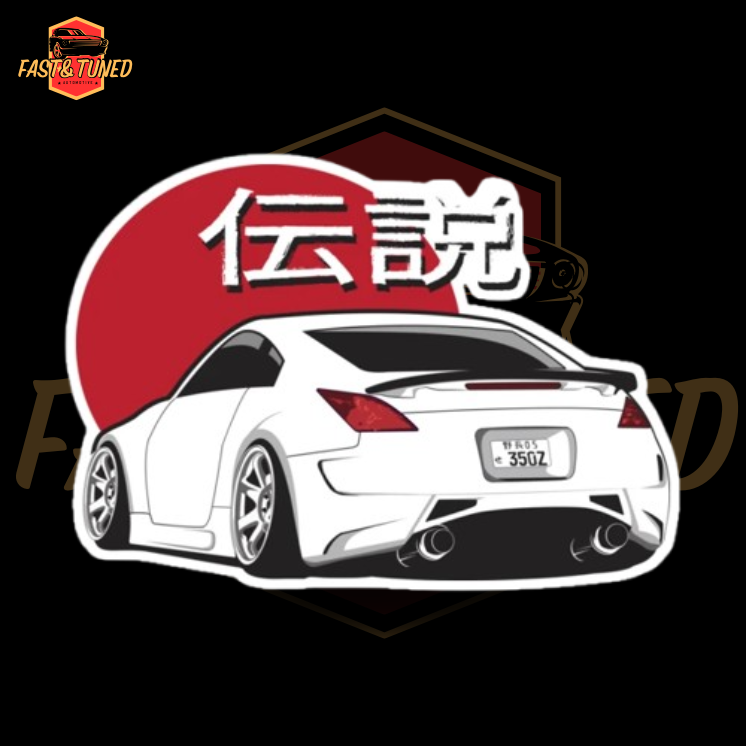 Autocollant 350Z JDM
