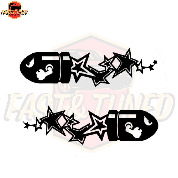 Balle de fusil - Sticker