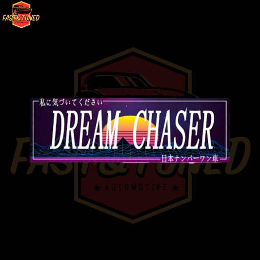 Sticker dream chaser année 1990