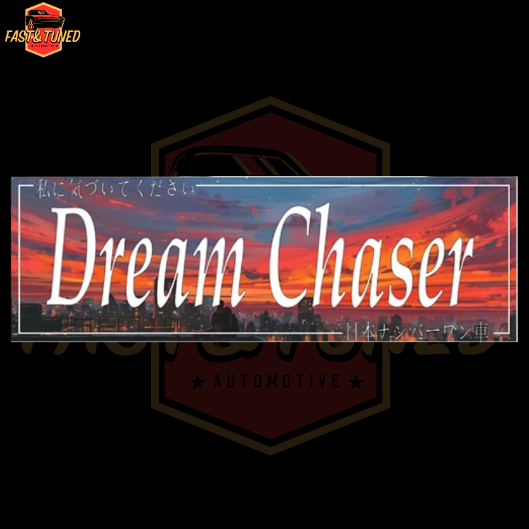 Sticker dream chaser paysage