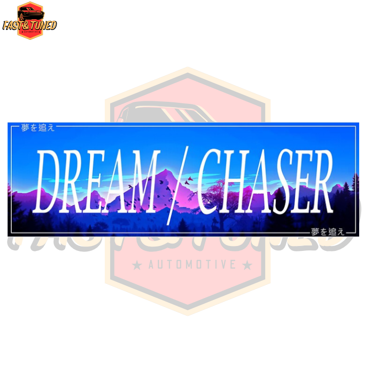 Sticker dream chaser alpes