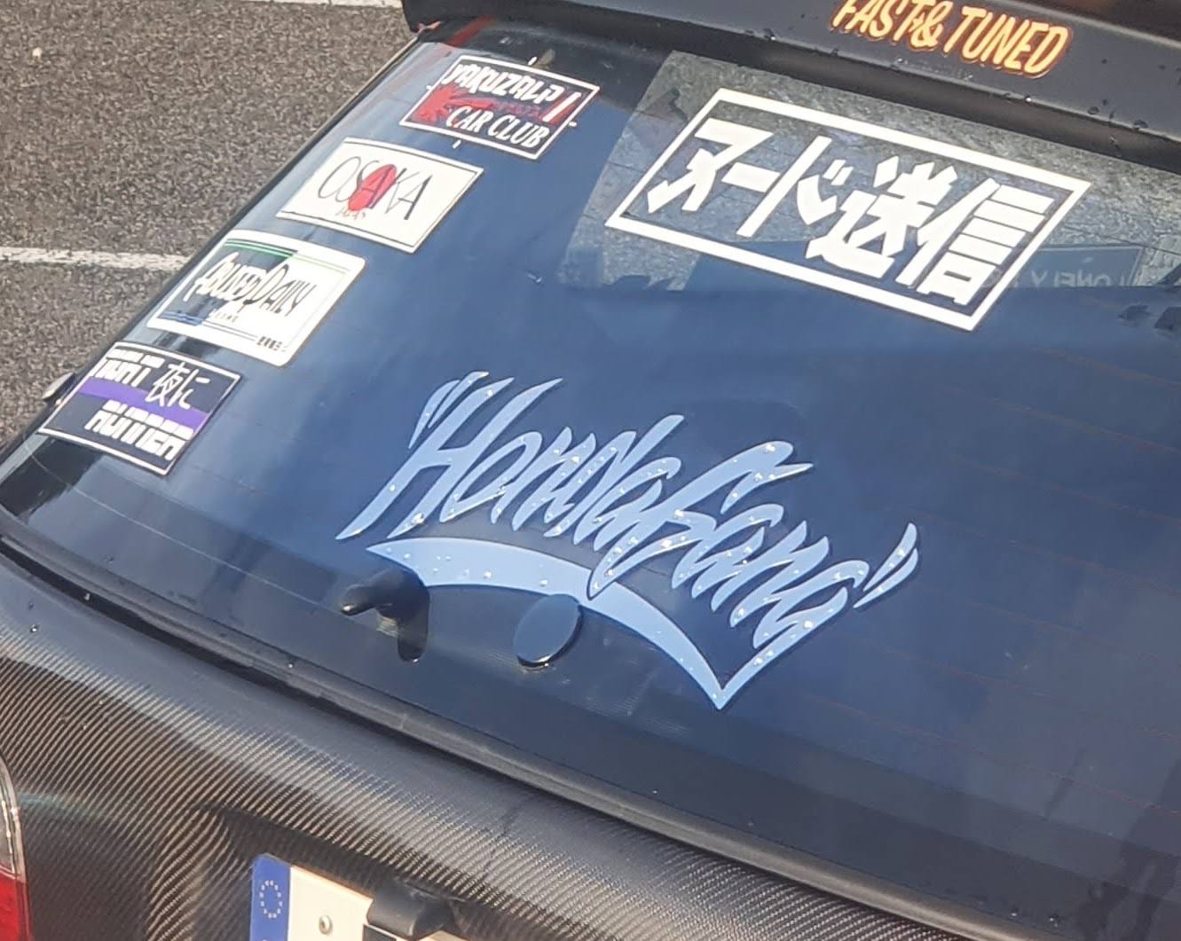 Sticker honda gang pour civic EG