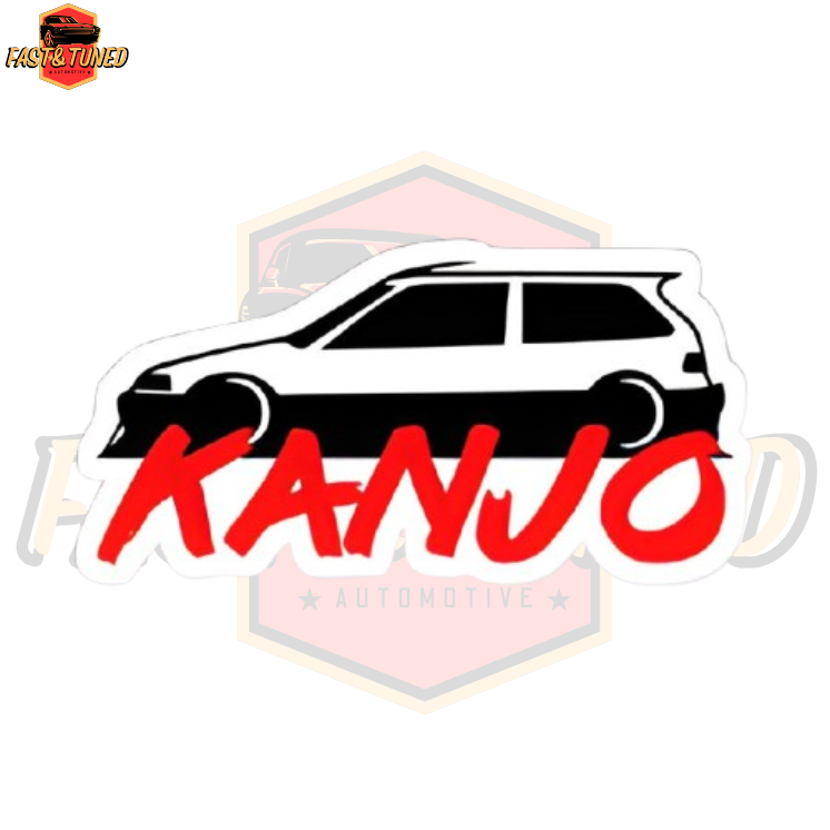 sticker kanjo civic ec