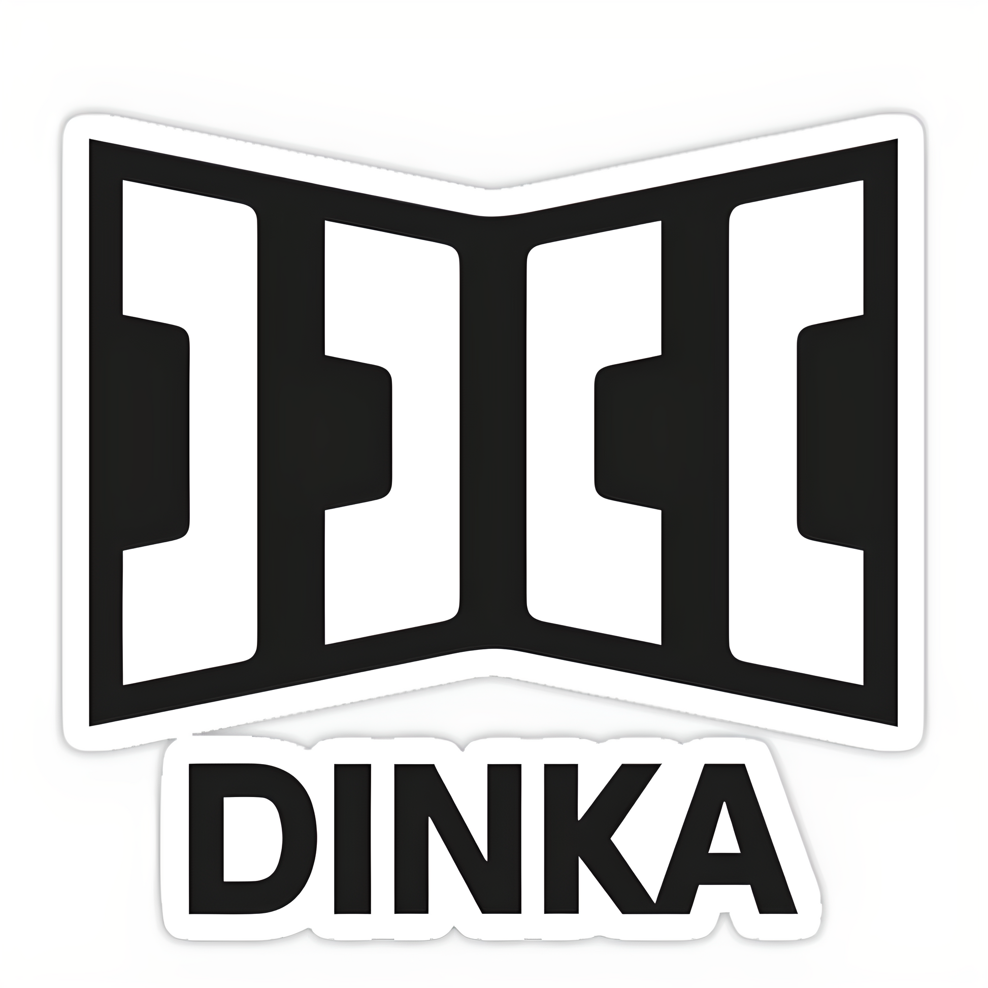 Dinka logo autocollant