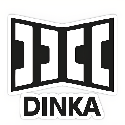 Dinka logo autocollant