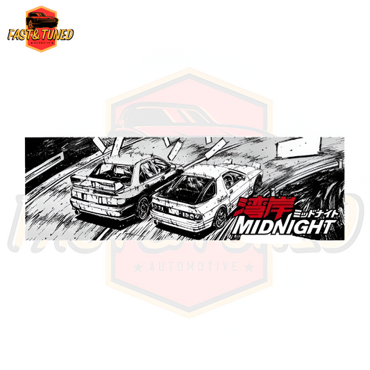 Sticker pour voiture JDM style animé