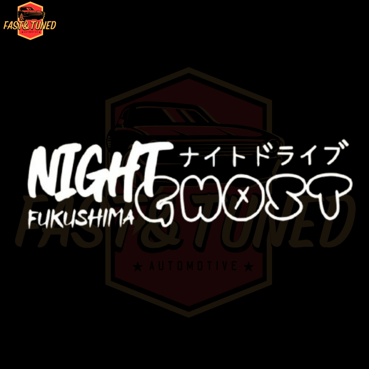 Sticker fukushima night ghost