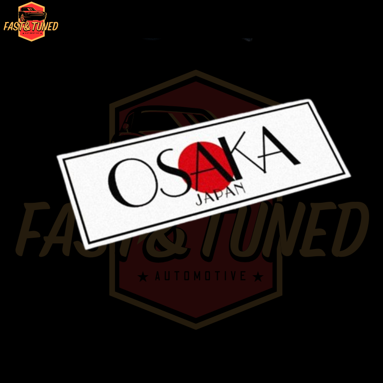 Sticker osaka Japan reflechissant