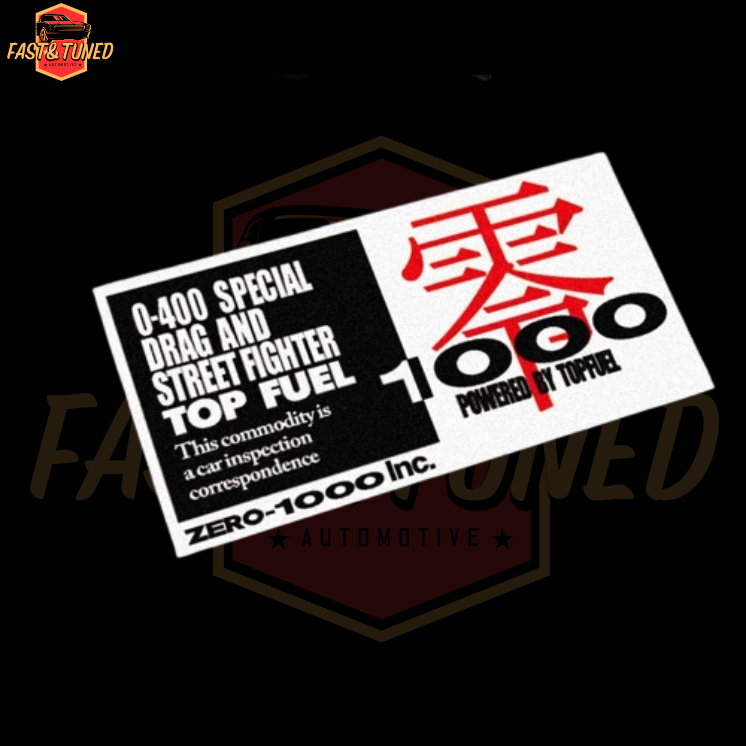 Sticker street fighter jdm