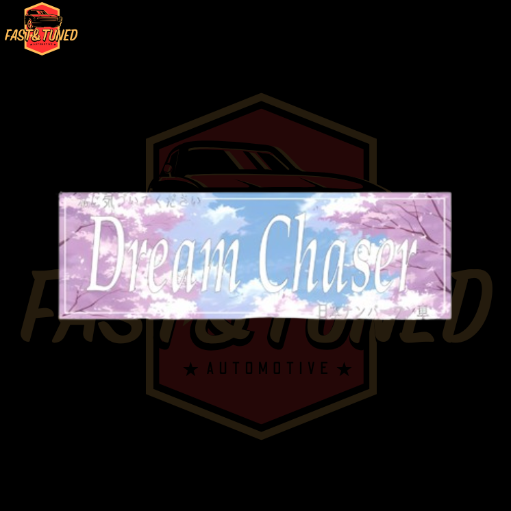 Sticker dream chaser réve JDM