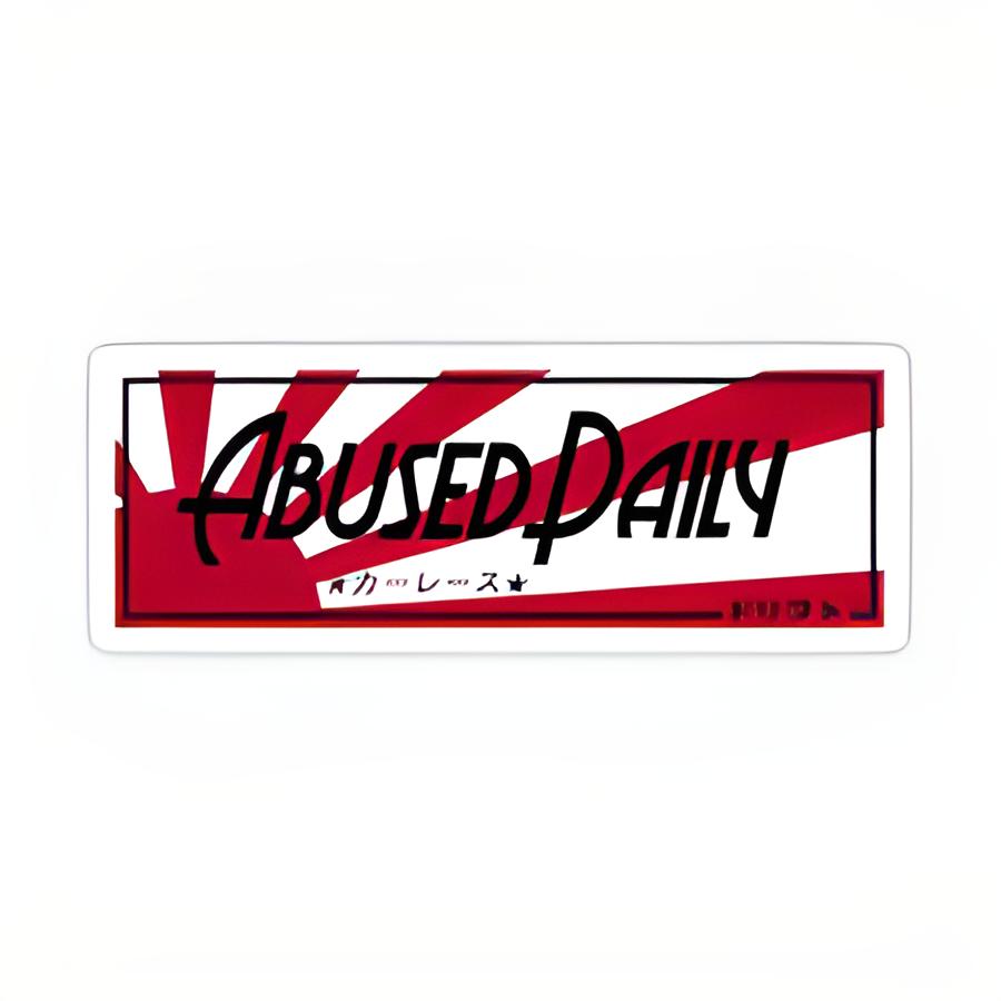 ABUSED DAILY - Collection de Stickers