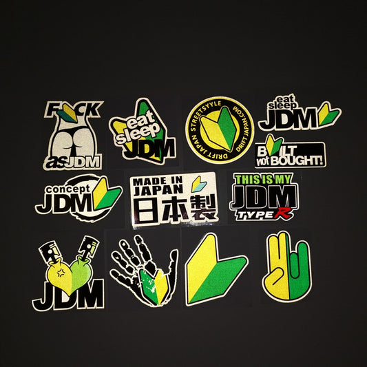 JDM conducteur débutant style - Stickers