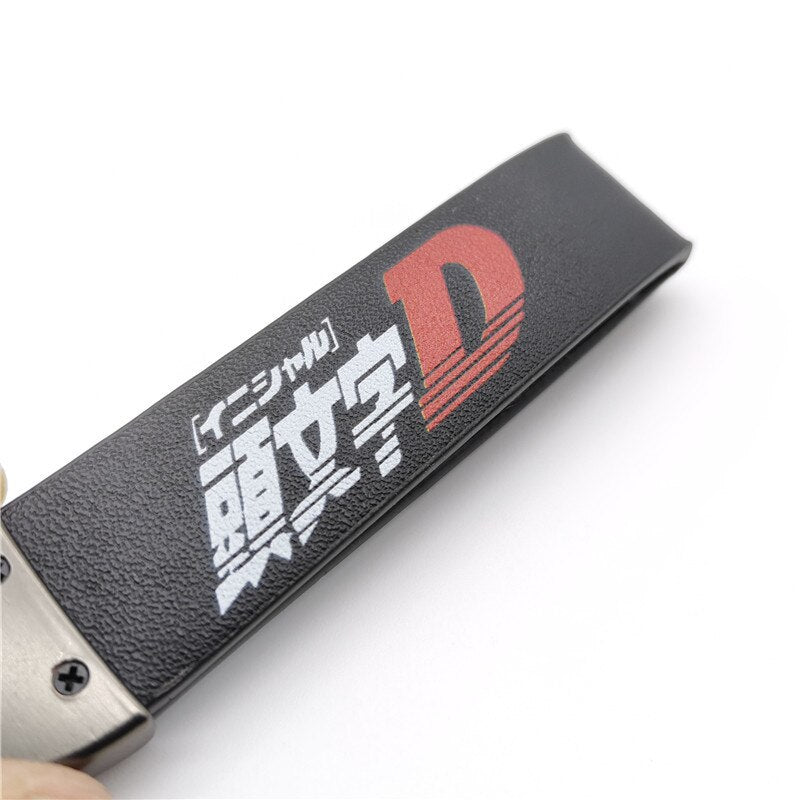 INITIAL D - Porte-clefs en cuir