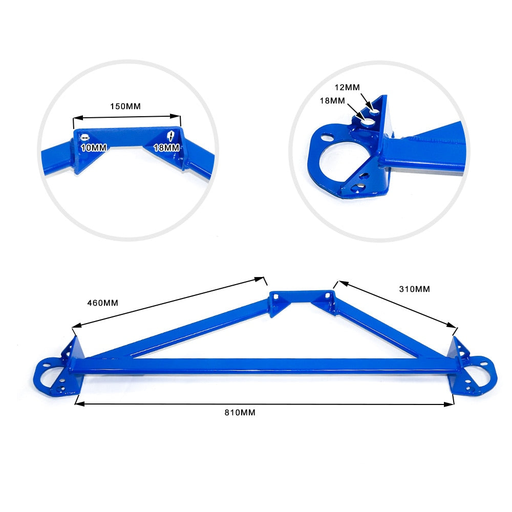 SPEEDSOURCE Performance - Barre anti-rapprochement avant HONDA CIVIC / INTEGRA