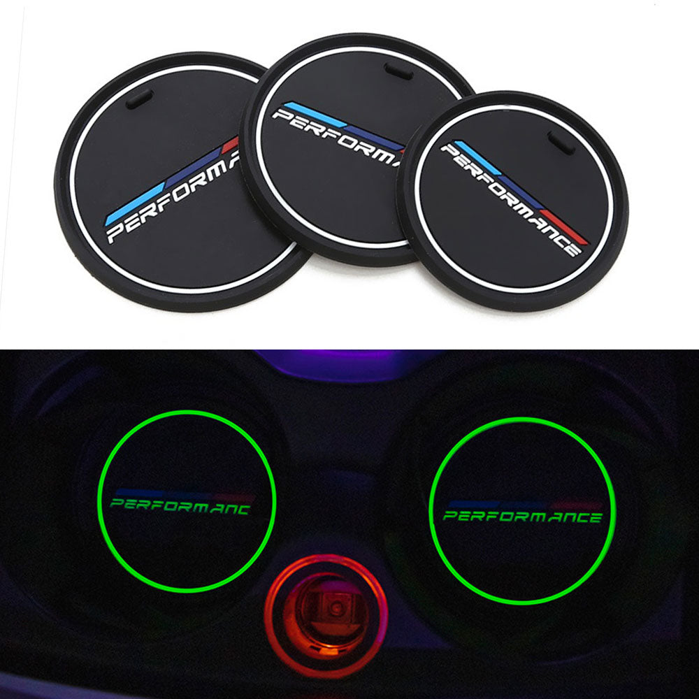 M Performance - Tapis de porte-gobelets fluorescent