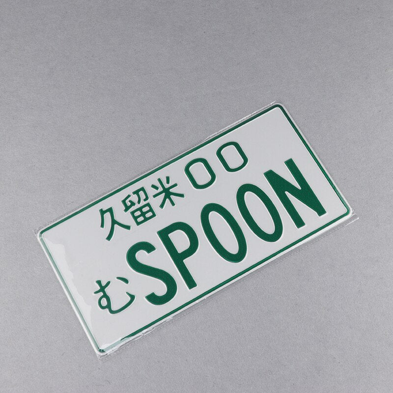 SPOON SPORTS style - Cache plaque d'immatriculation japonaise