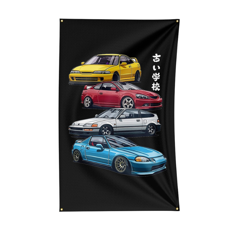 JDM légendes - Collection de Bannières de décoration