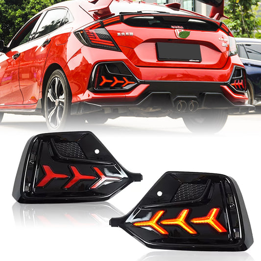 Feux arrière tuning Honda civic 10g